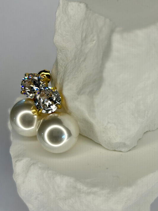Pearl CZ Crown