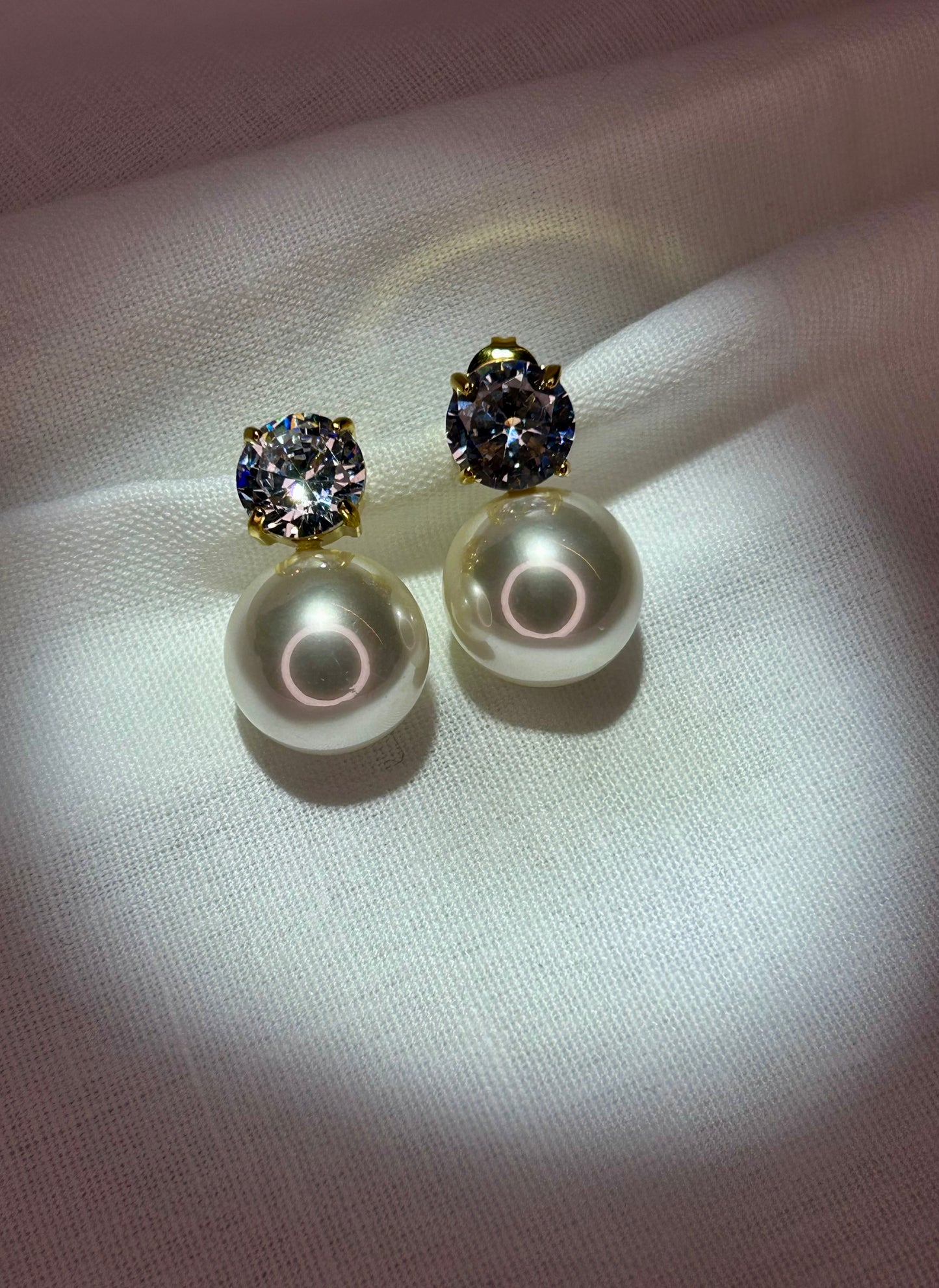 Pearl CZ Crown