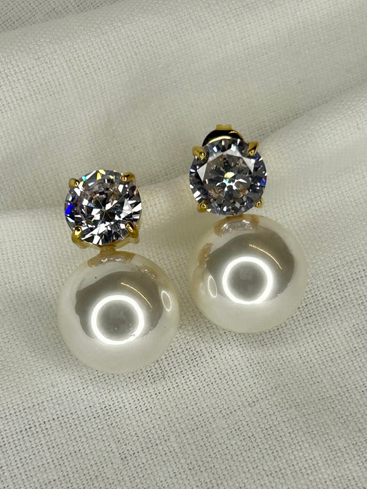 Pearl CZ Crown