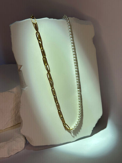 Essential Pearl Chain Necklace