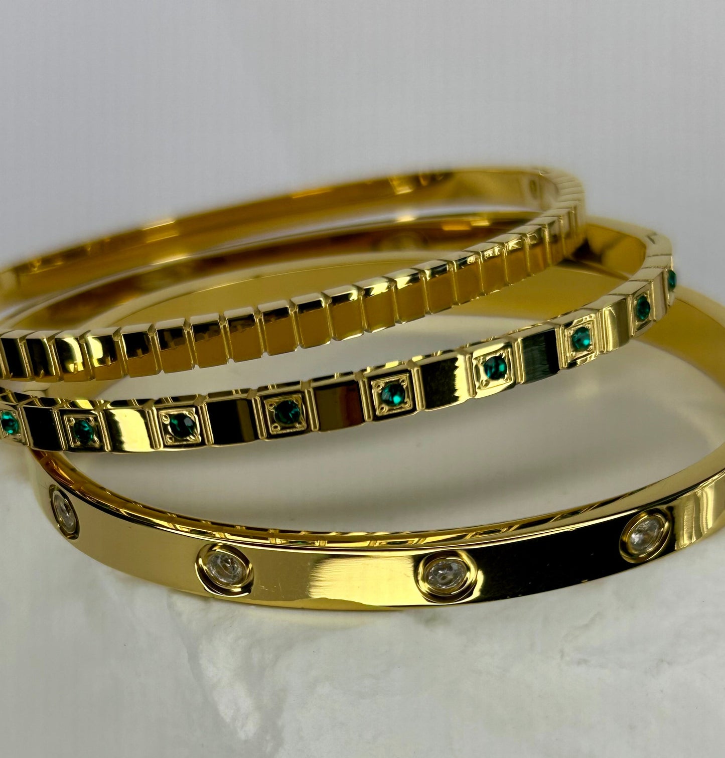 Hinged Line Bangle
