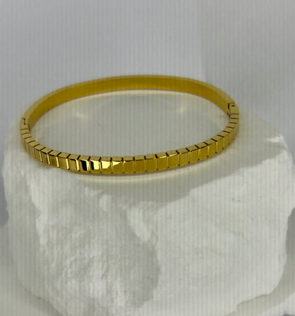 Hinged Line Bangle