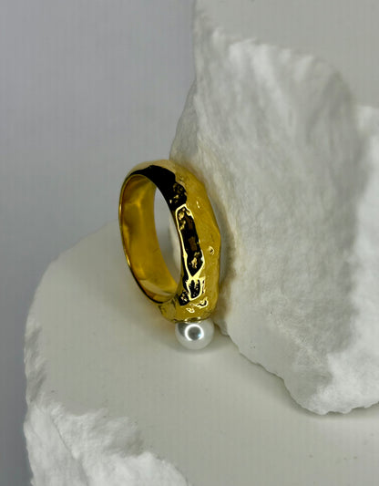 Pearl Dapple Ring