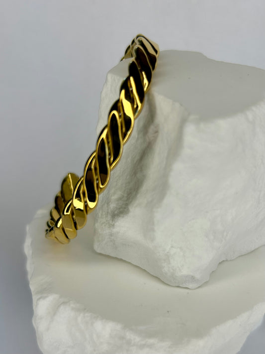 Twist Open Bangle