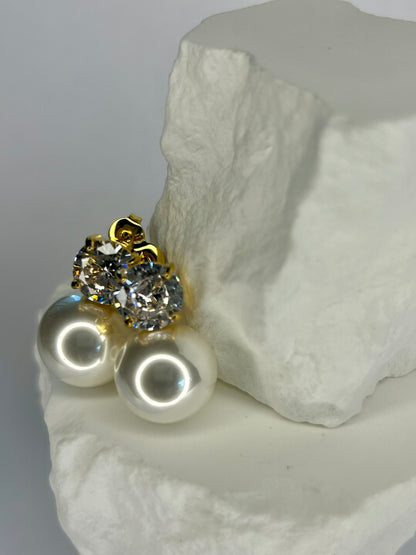 Pearl CZ Crown