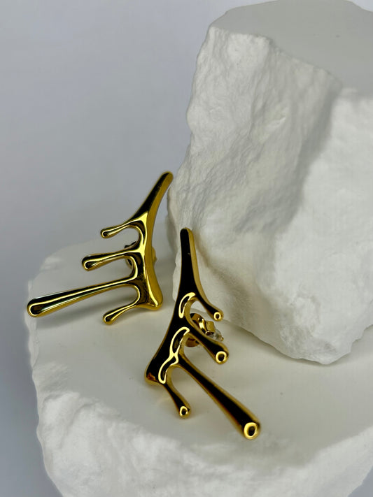 Paint Drip Earring