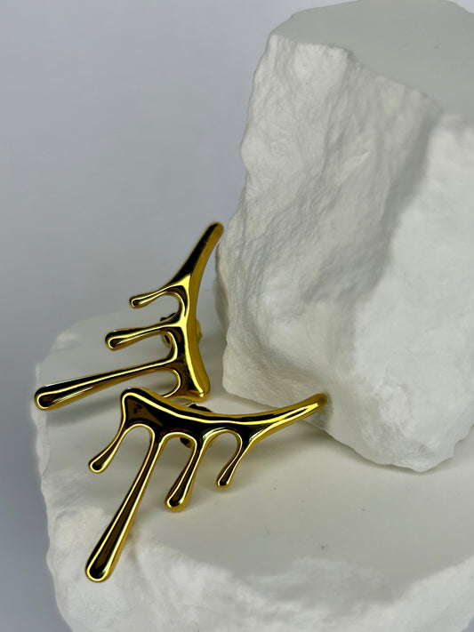 Paint Drip Earring