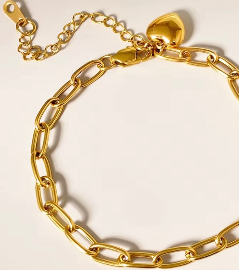 Endura Paper Clip Chain Bracelet